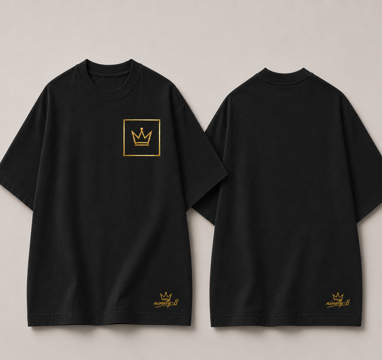 Tee-shirt Couronne minimal