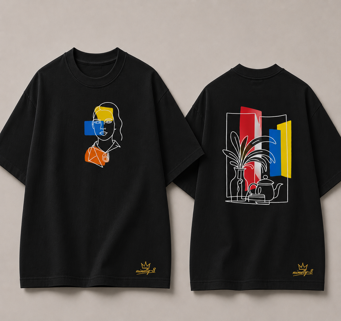 Tee-shirt Portrait ligne