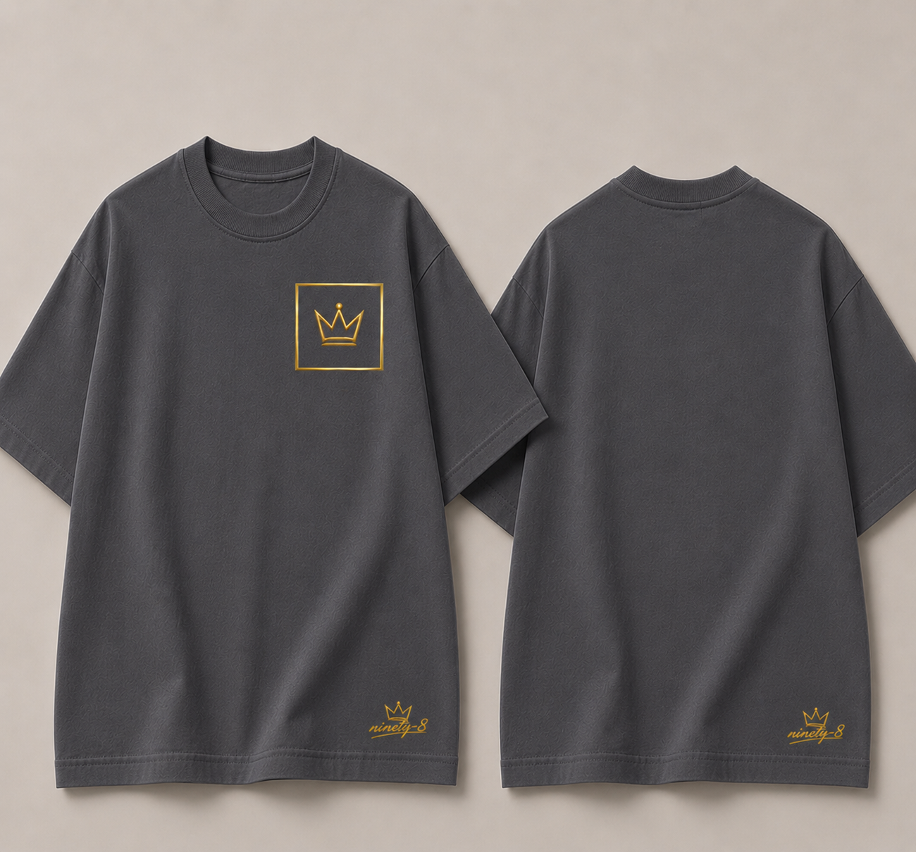 Tee-shirt Couronne Minimal